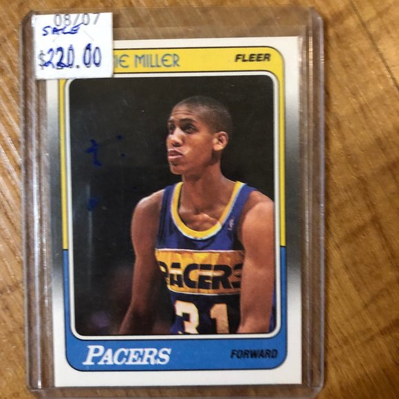 REGGIE MILLER NBA #57 ROOKIE TRADING CARD - Picture 1 of 1